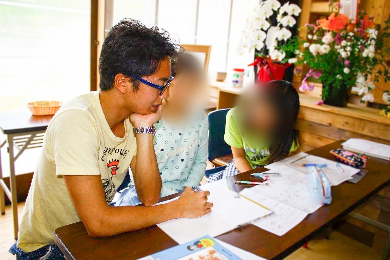 東北の被災地での学習支援